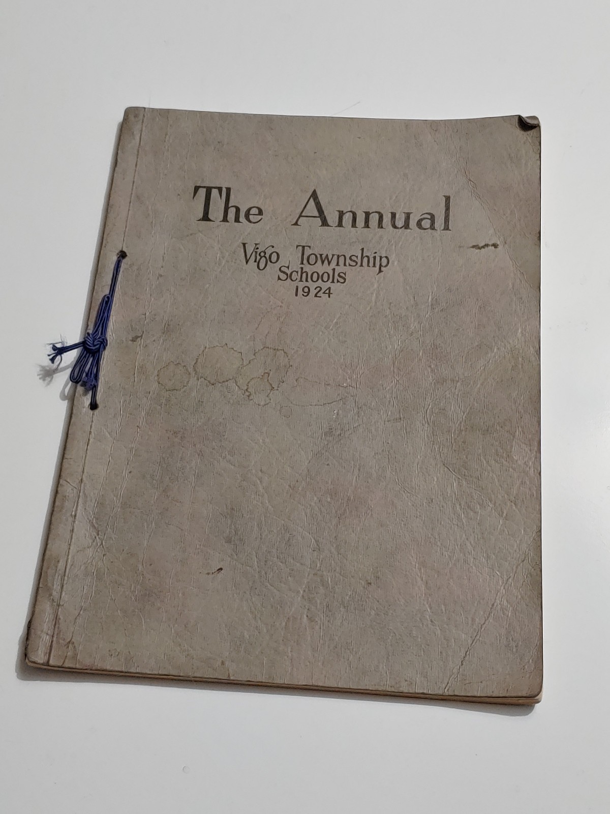 Vigo Township Indiana Schools VTG 1924 Annual Book Yearbook Bicknell Sandborn Vigo Township Indiana Schools VTG 1924 Annual Book Yearbook Bicknell Sandborn