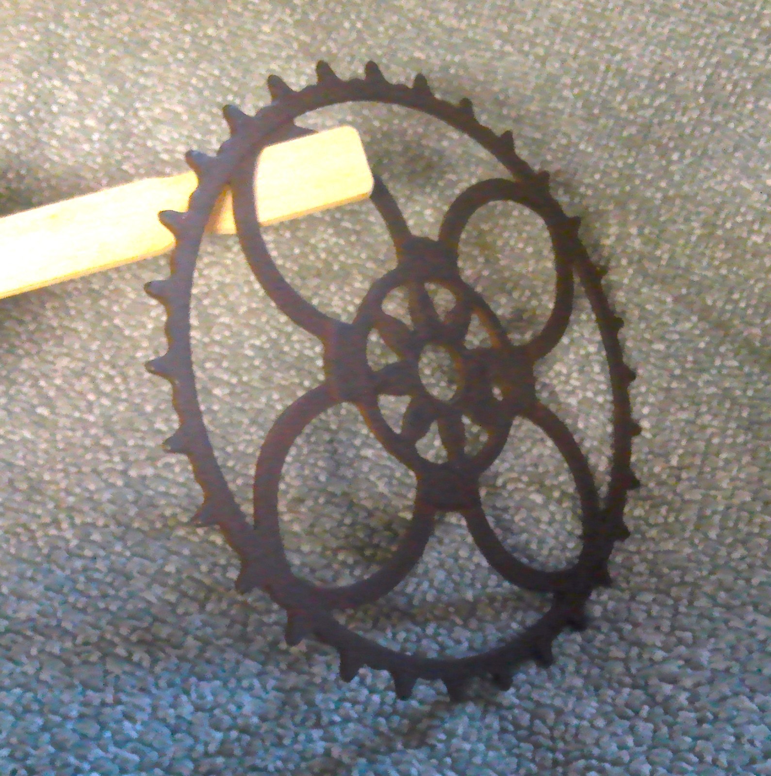 RARE TOC EARLY 1900's SKIP TOOTH SPROCKET RARE TOC EARLY 1900's SKIP TOOTH SPROCKET