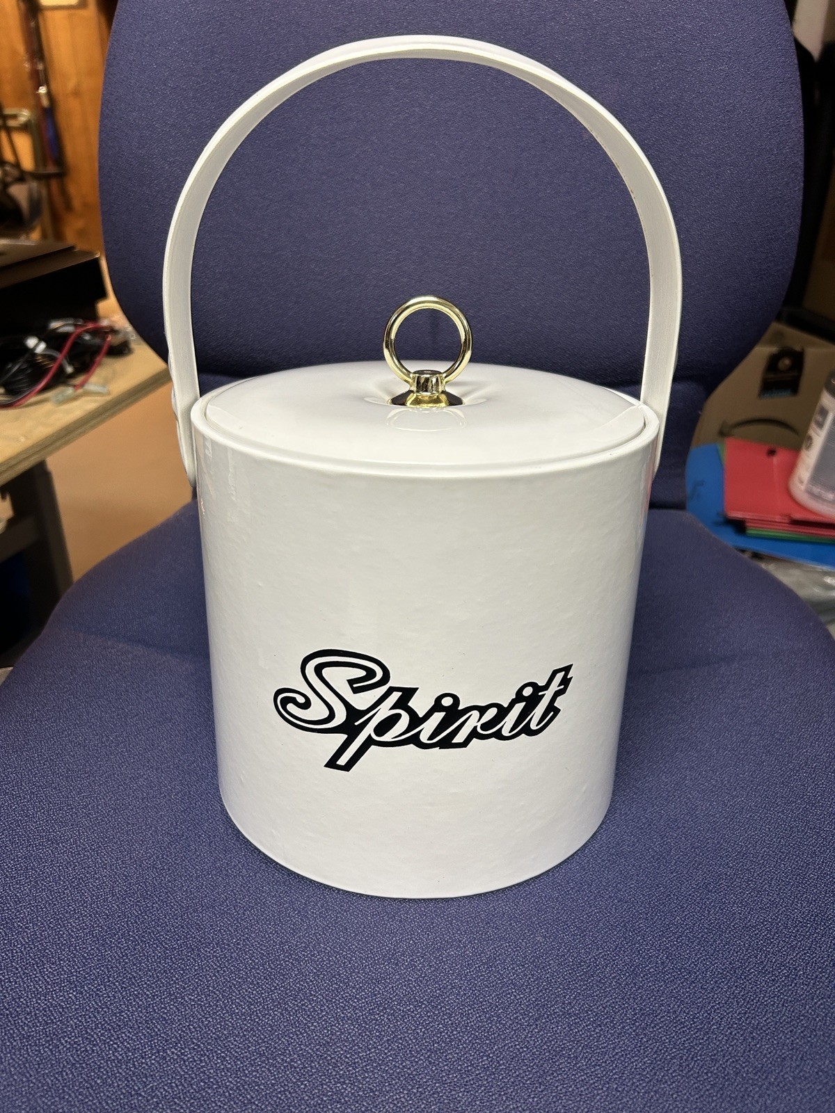 Rare Vintage Amarican Moters AMC Spirit ice bucket promotional ice bucket 79-80 Rare Vintage Amarican Moters AMC Spirit ice bucket promotional ice bucket 79-80