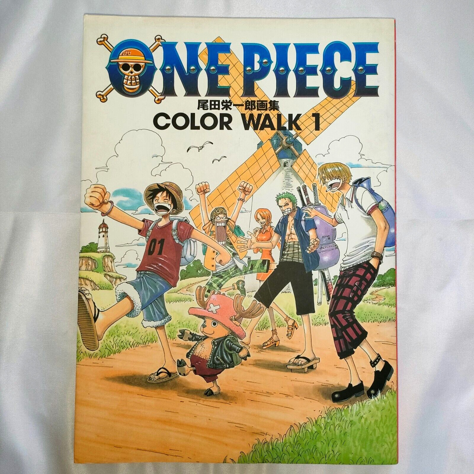 ONE PIECE COLOR WALK #1 Eiichiro Oda Illustration Art Book Manga Anime Japanese