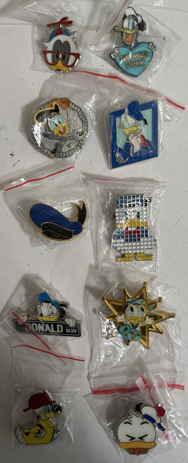 Disney Donald Duck Only Pins lot of 10 Disney Donald Duck Only Pins lot of 10