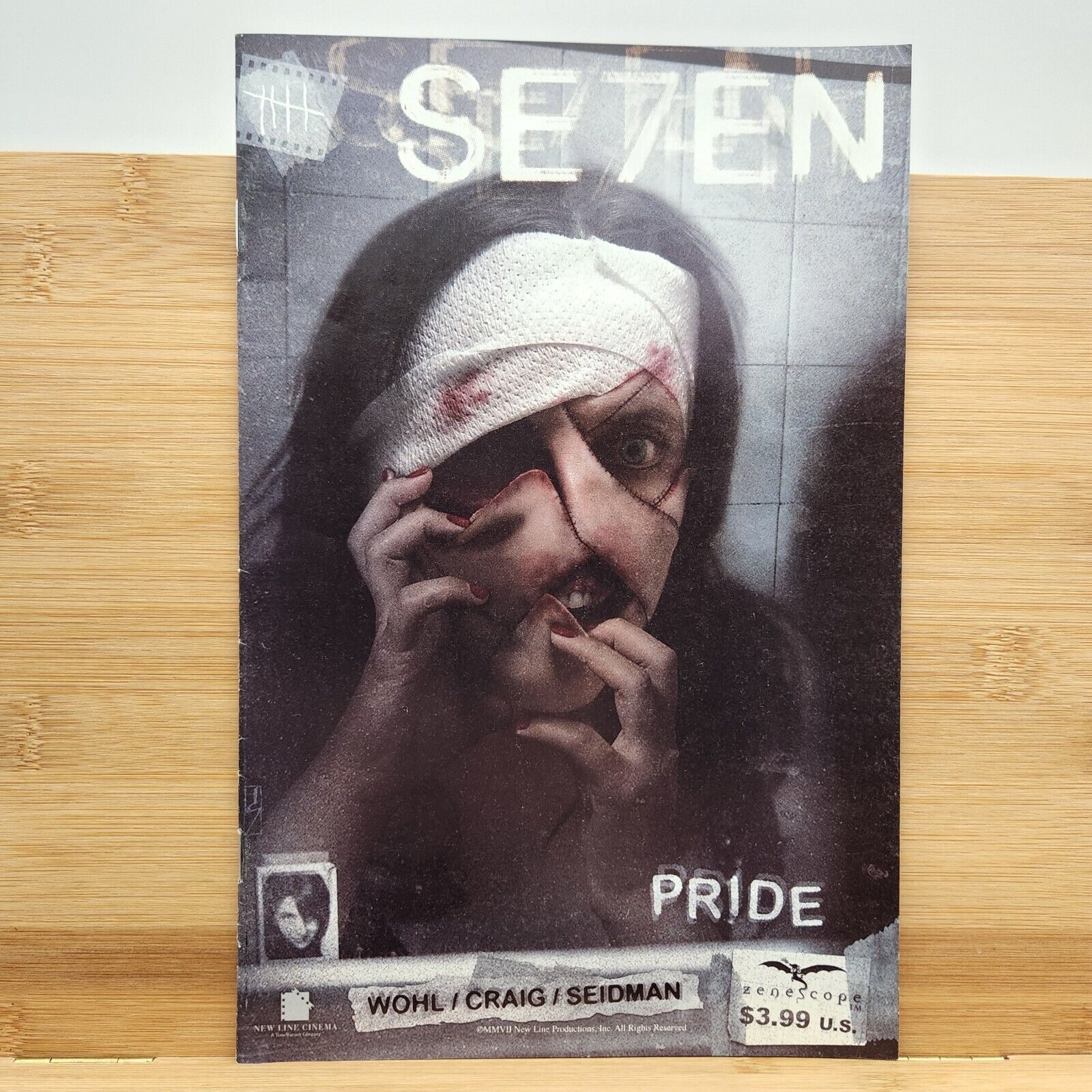 Se7en #5 Pride Comic Zenescope Seven 2007 Movie Brad Pitt New Line Cinema Wohl