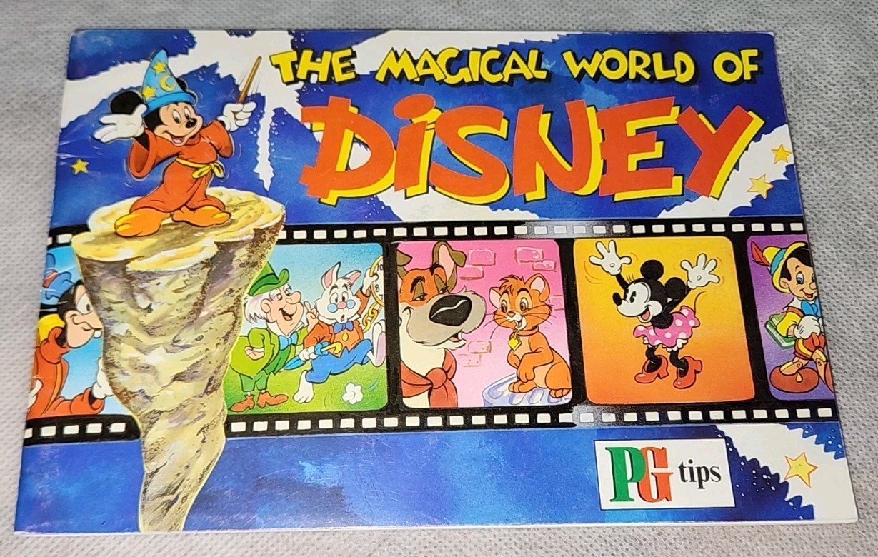CIGARETTE/TRADE/CARDS. B/Bond Tea. MAGICAL WORLD OF DISNEY. (In Album). (1989).