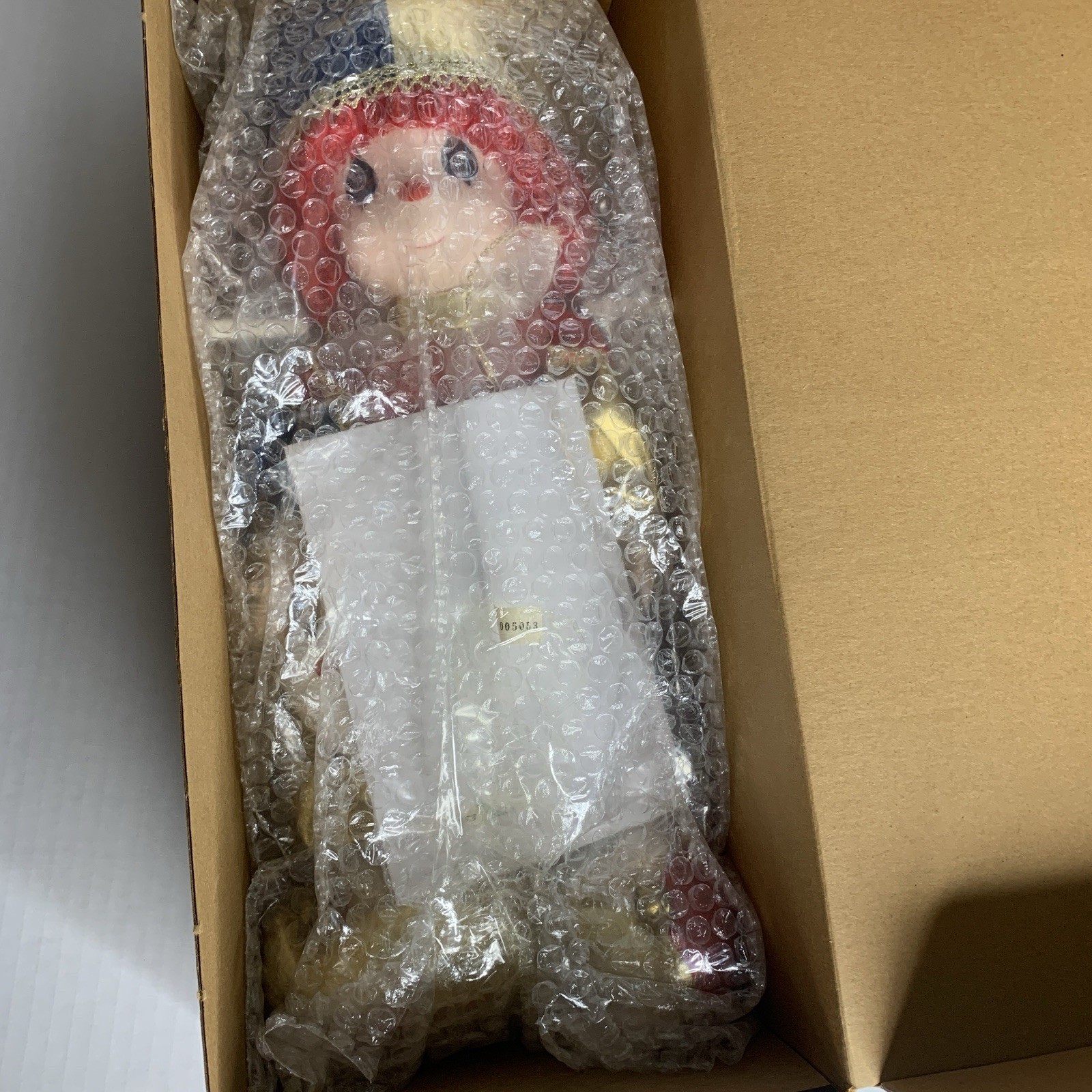 Vintage 1980s Precious Moments Happy the Clown Doll BNIB
