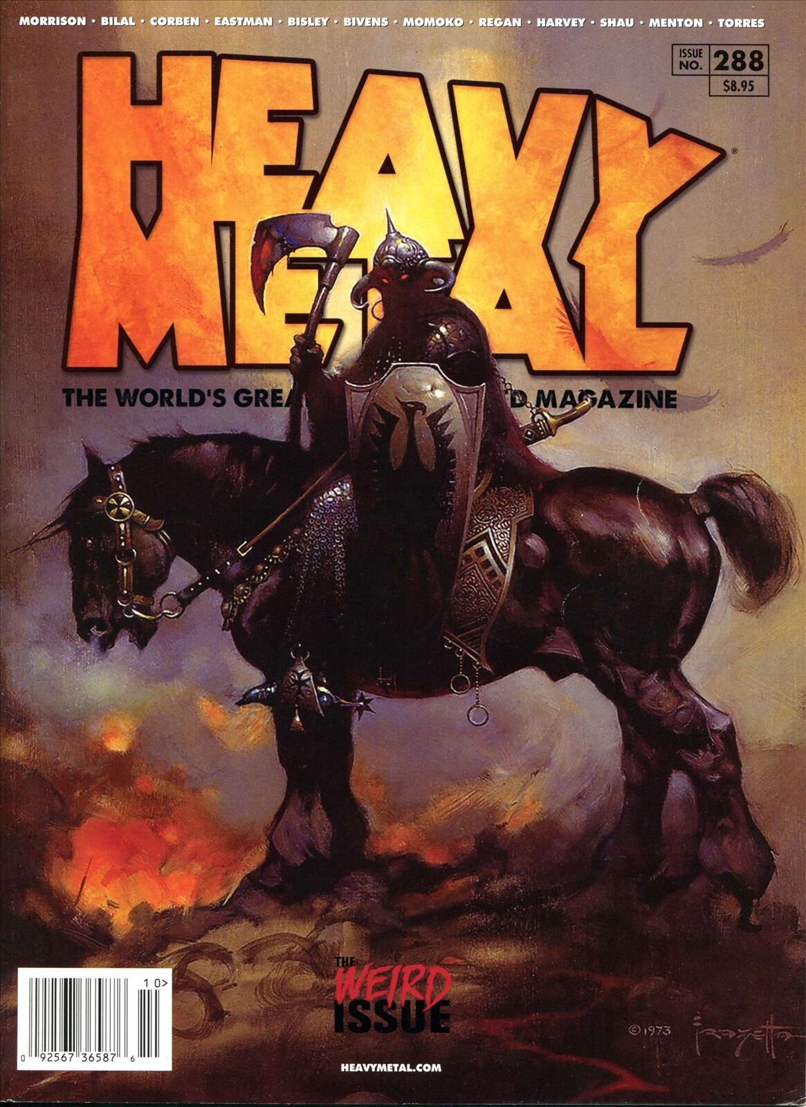 Heavy Metal (2nd Series) #288A FN; Heavy Metal Media | Richard Corben Hellraiser
