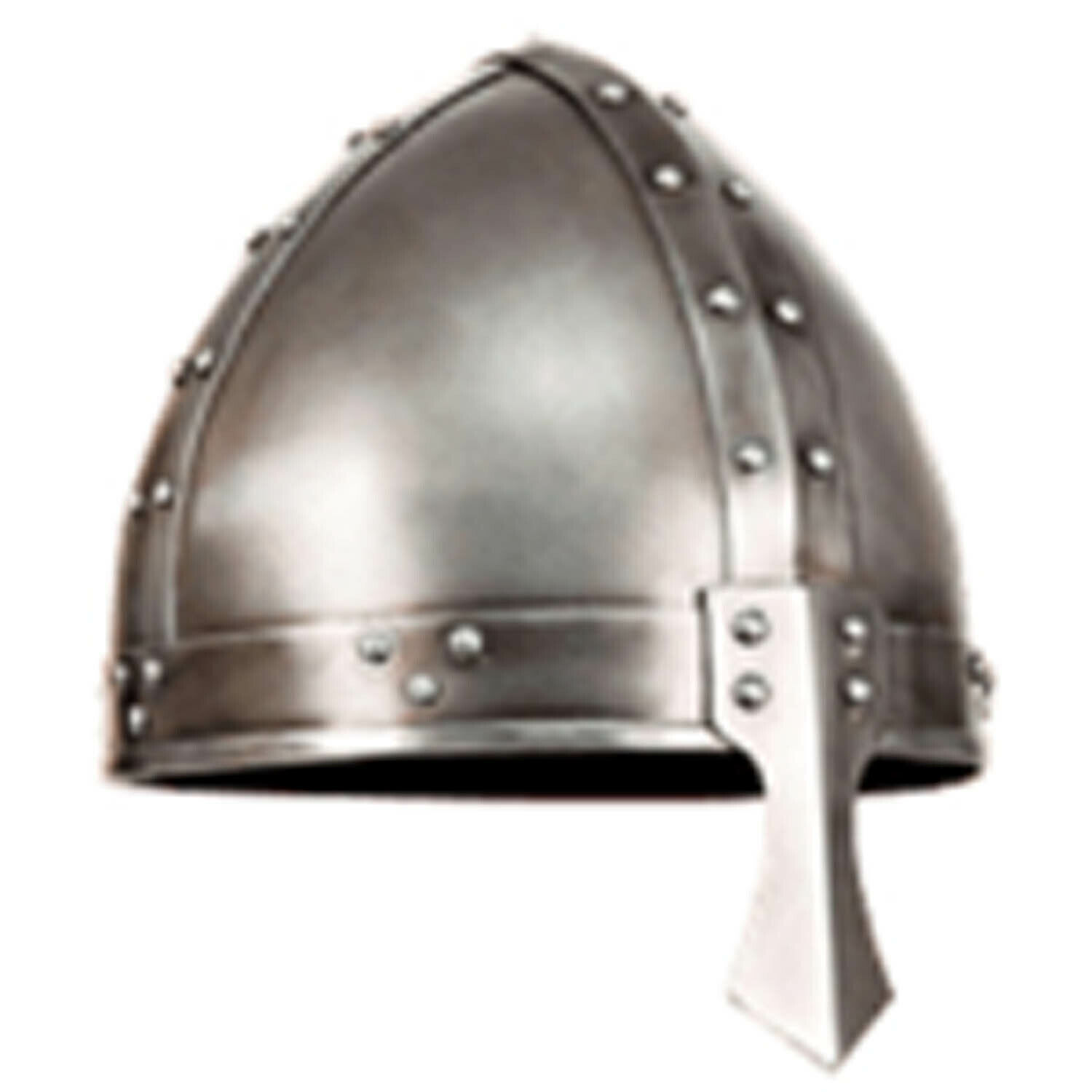 16 gauge Medieval Norman Viking Mask Armour Helmet Reenactment Halloween ReplicE