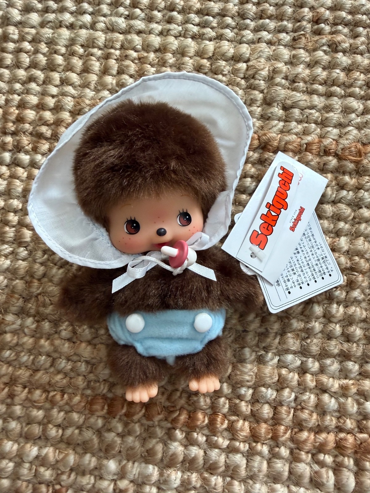 Monchhichi’s Bebichhichi Boy Baby Plush Doll Sekiguchi From Japan Monchhichi’s Bebichhichi Boy Baby Plush Doll Sekiguchi From Japan