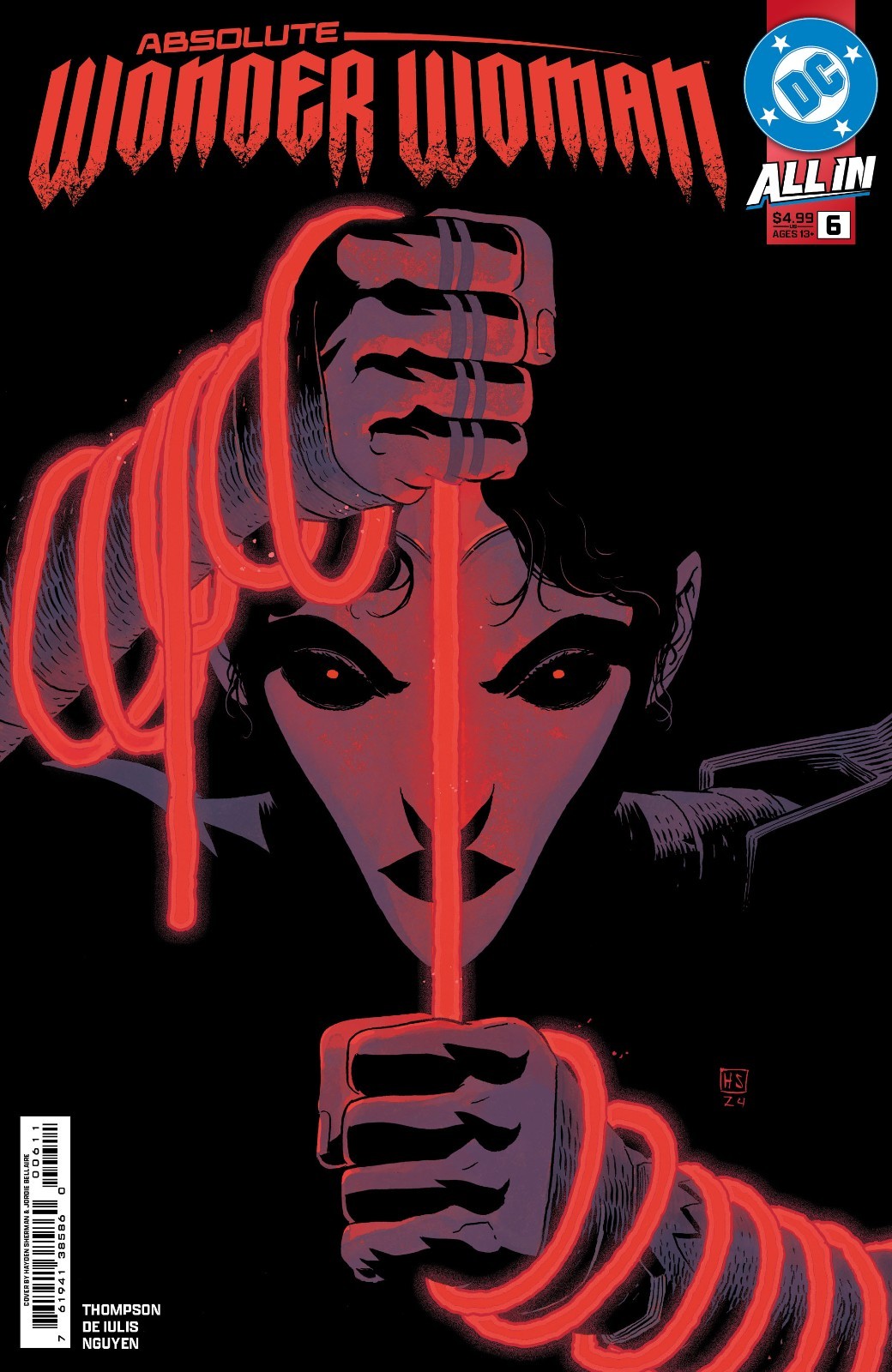 Absolute Wonder Woman #6 Cover A Hayden Sherman First Printing Absolute Wonder Woman #6 Cover A Hayden Sherman First Printing