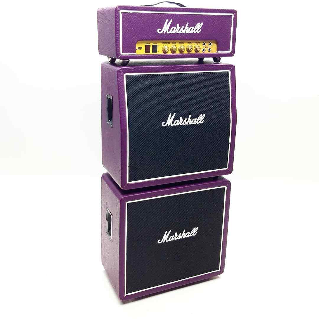 MARSHALL JIMI HENDRIX MINI GUITAR AMPLIFIER AMP STACK PURPLE HAZE EDITION MARSHALL JIMI HENDRIX MINI GUITAR AMPLIFIER AMP STACK PURPLE HAZE EDITION