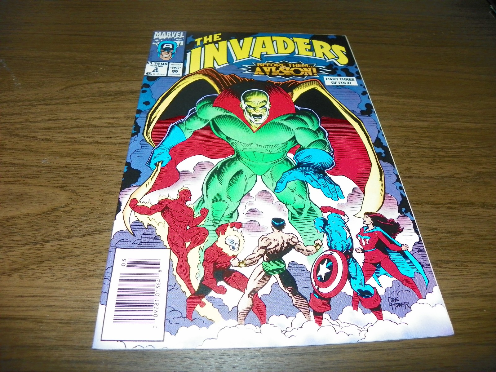 Invaders, The (3rd Series) #3 (July 1993, Marvel) 8.0 VF Invaders, The (3rd Series) #3 (July 1993, Marvel) 8.0 VF