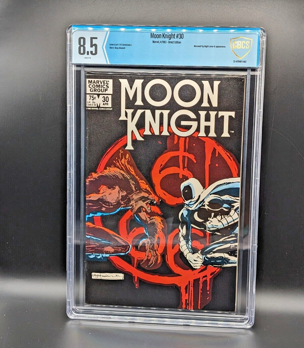 CBCS 8.5 Moon Knight #30 🔑 Comic ✨