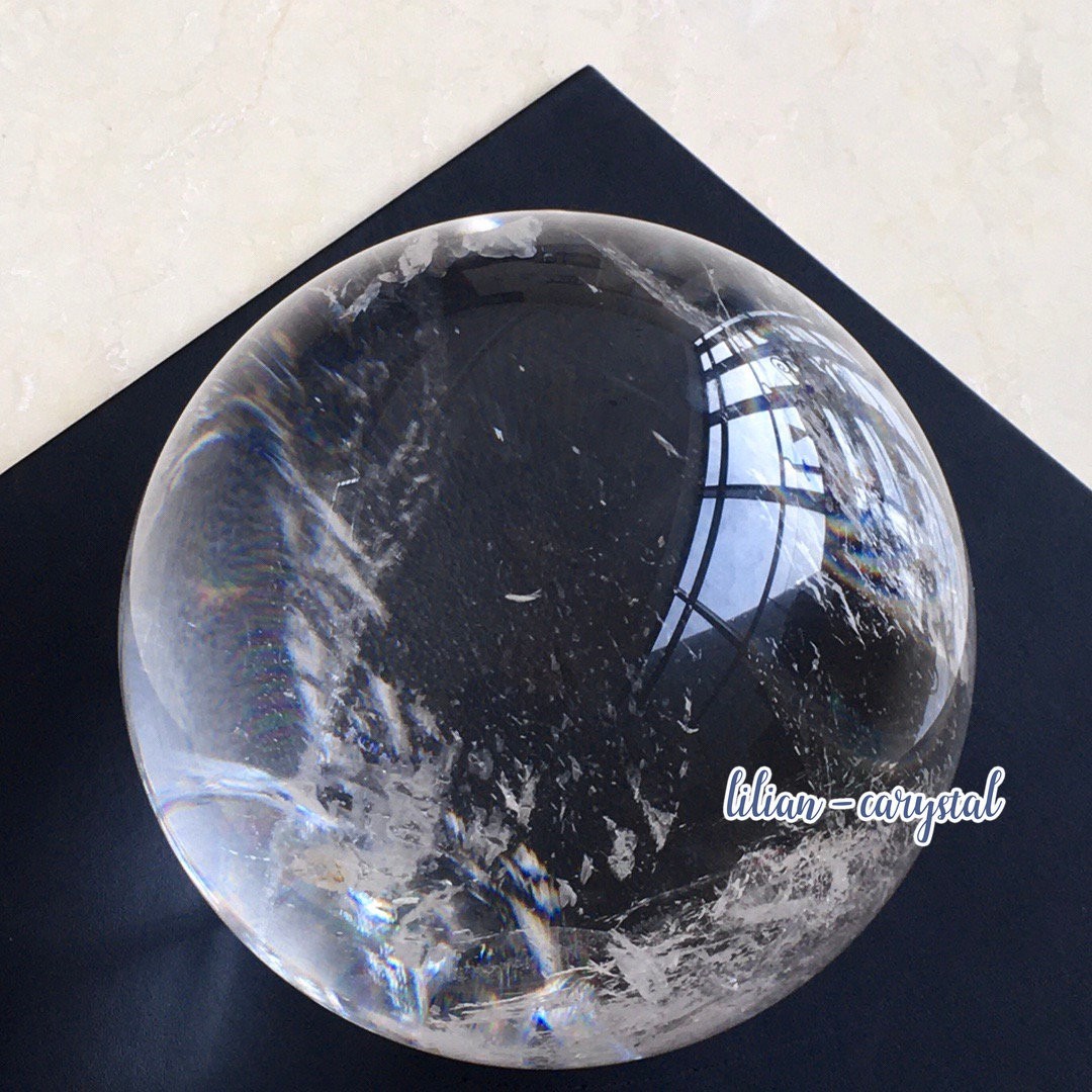 15LB Natural transparent quartz ball crystal spiritual energy repair 15LB Natural transparent quartz ball crystal spiritual energy repair
