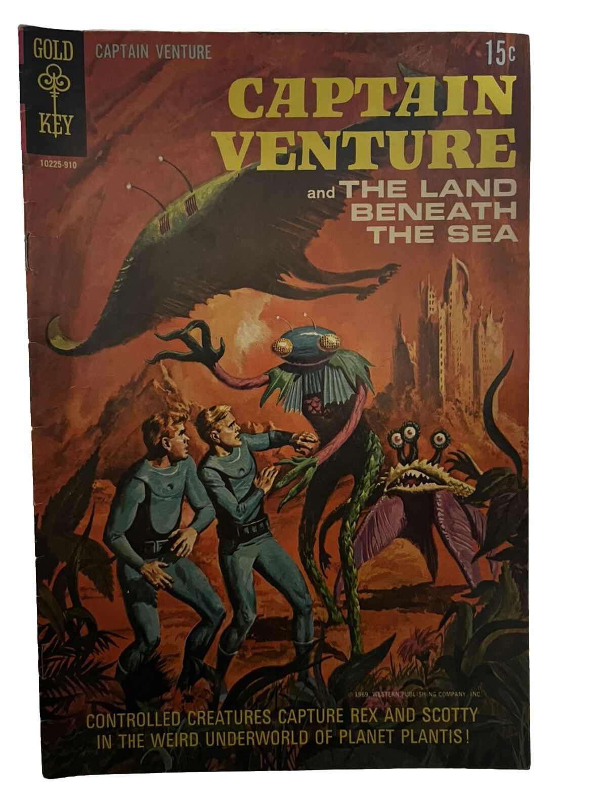 Captain Venture and the Land Beneath the Sea #2 Gold Key Comics 1969