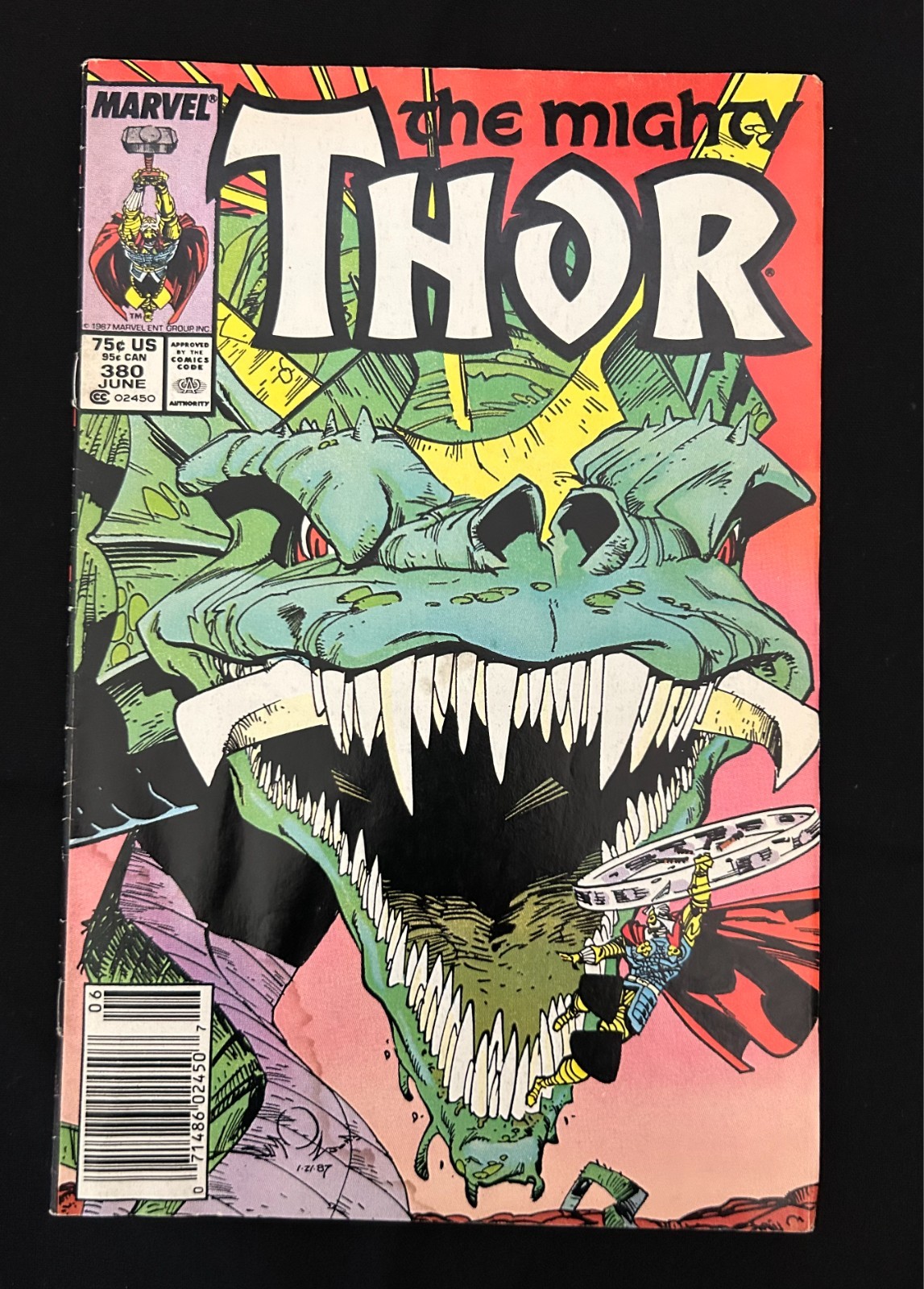 The Mighty Thor #380 Marvel Comic Book
