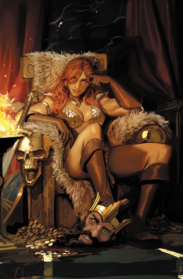 SONJA REBORN #6 - STJEPAN SEJIC COVER J VIRGIN VARIANT RATIO 1:15
