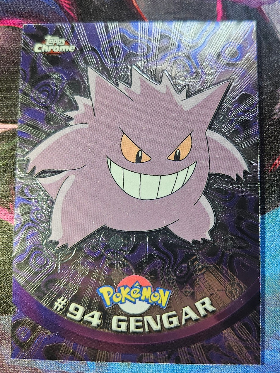 2000 Topps Chrome Gengar #94 TV animation series 2000 Topps Chrome Gengar #94 TV animation series