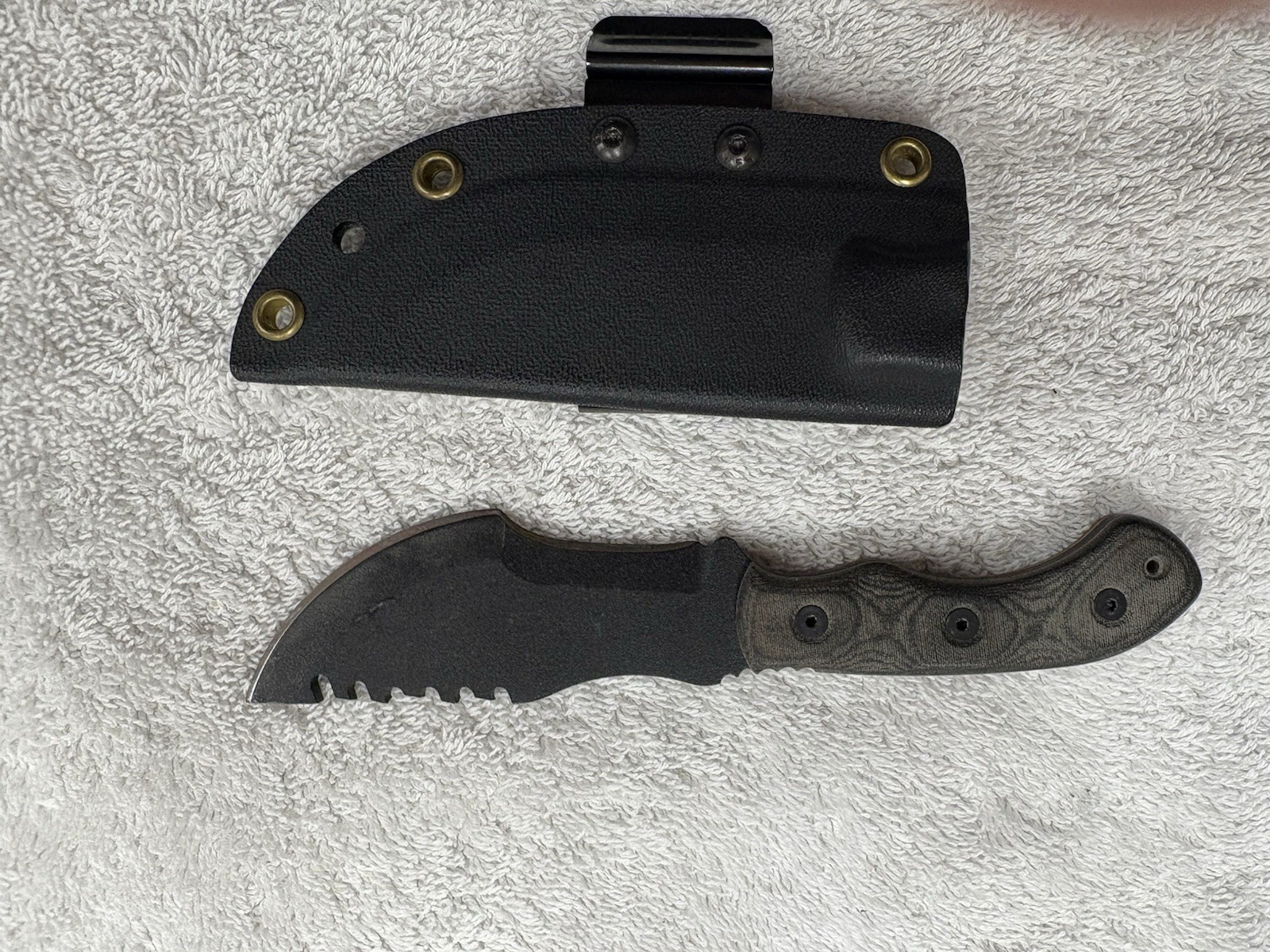 Tops Mini Tom Brown Tracker Fixed Blade Knife TBT-040