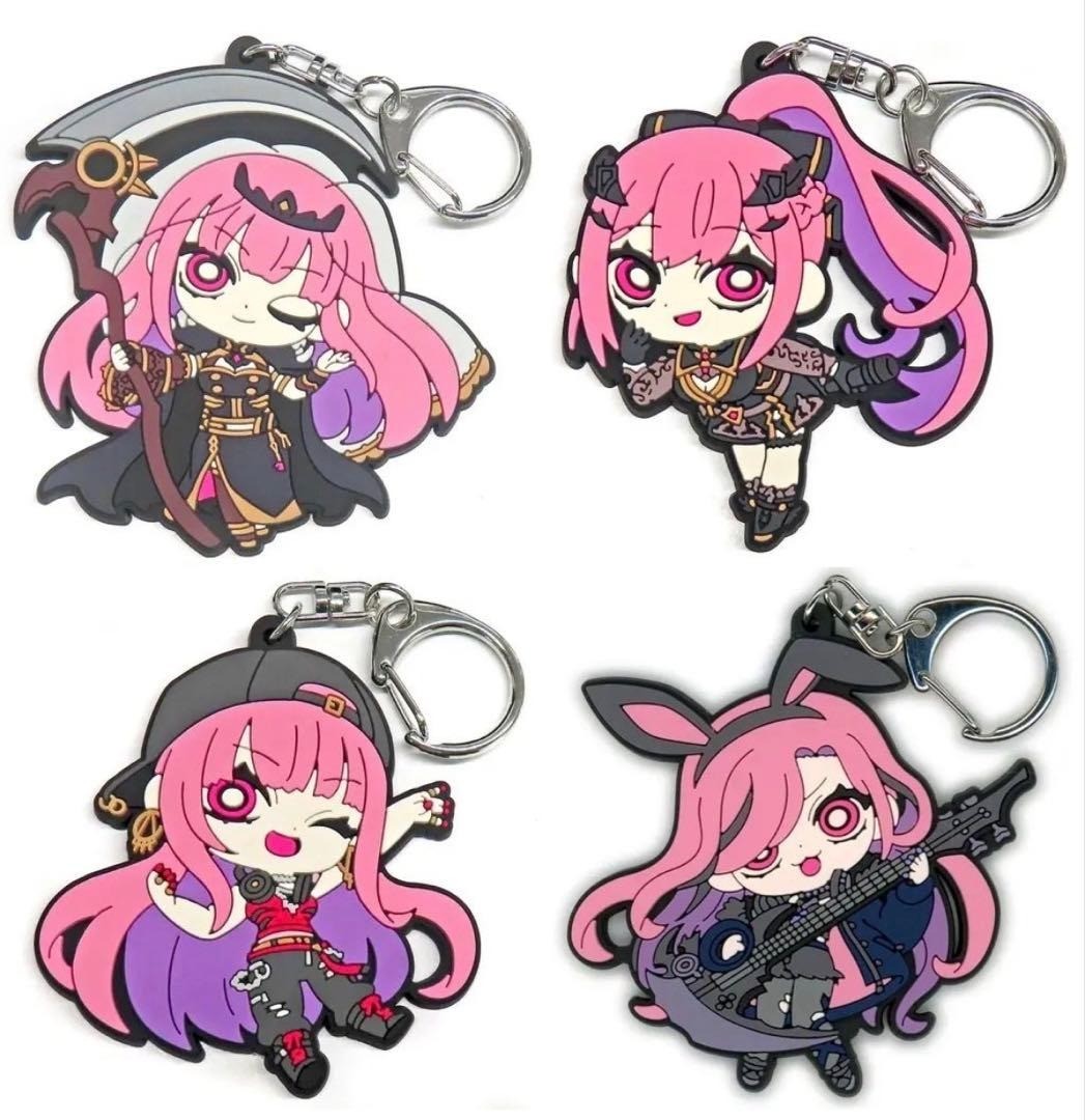 Mori Calliope Birthday 2025 Random Rubber Strap Set of 4 Hololive New