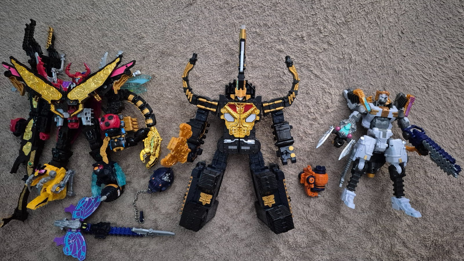 Bandai Japan Ohsama Sentai Kingohger complete set God Kingohger, US Seller Bandai Japan Ohsama Sentai Kingohger complete set God Kingohger, US Seller