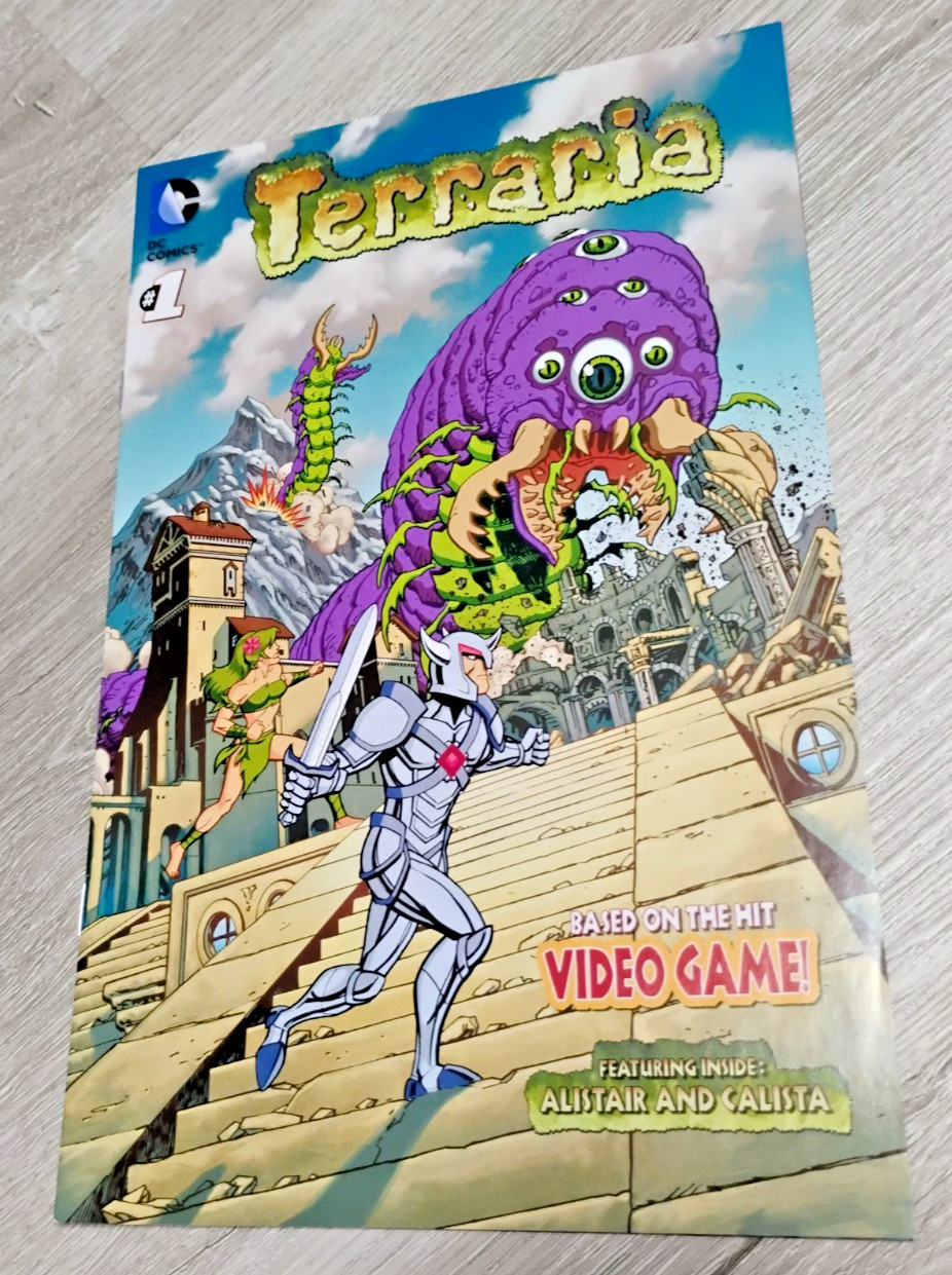 "TERRARIA" #1  DC Comics  (GRAIL)  2015/2016  comic book  ULTRA  RARE