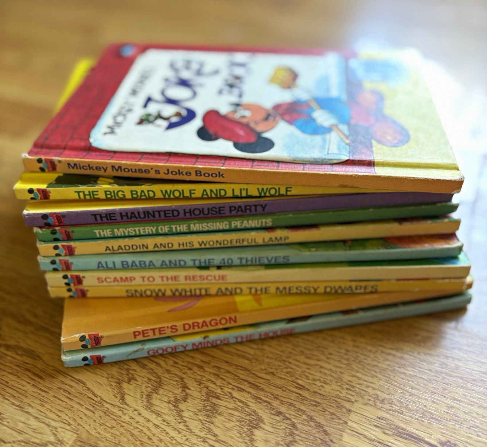 Walt Disney Productions Vtg Wonderful World of Reading Hard Back Books Lot of 10 Walt Disney Productions Vtg Wonderful World of Reading Hard Back Books Lot of 10