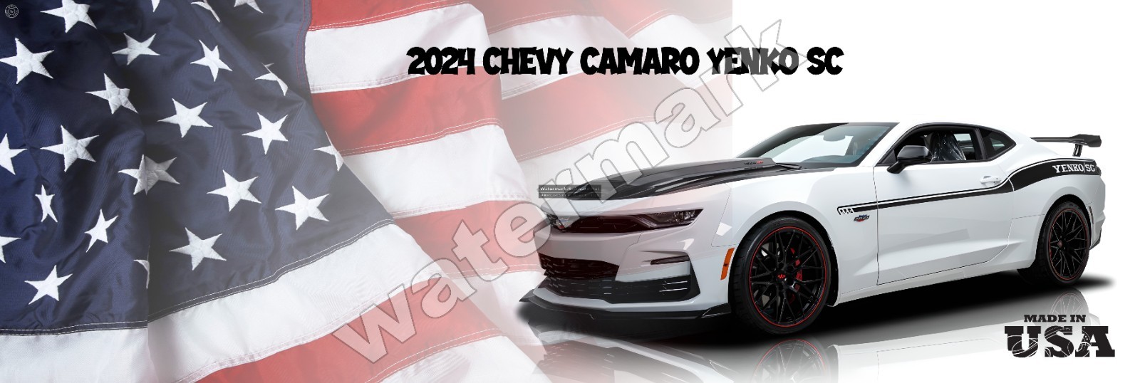 2024 Chevy Camaro Yenko SC Metal Sign 6" x 18" or 8" x 24" 2024 Chevy Camaro Yenko SC Metal Sign 6" x 18" or 8" x 24"