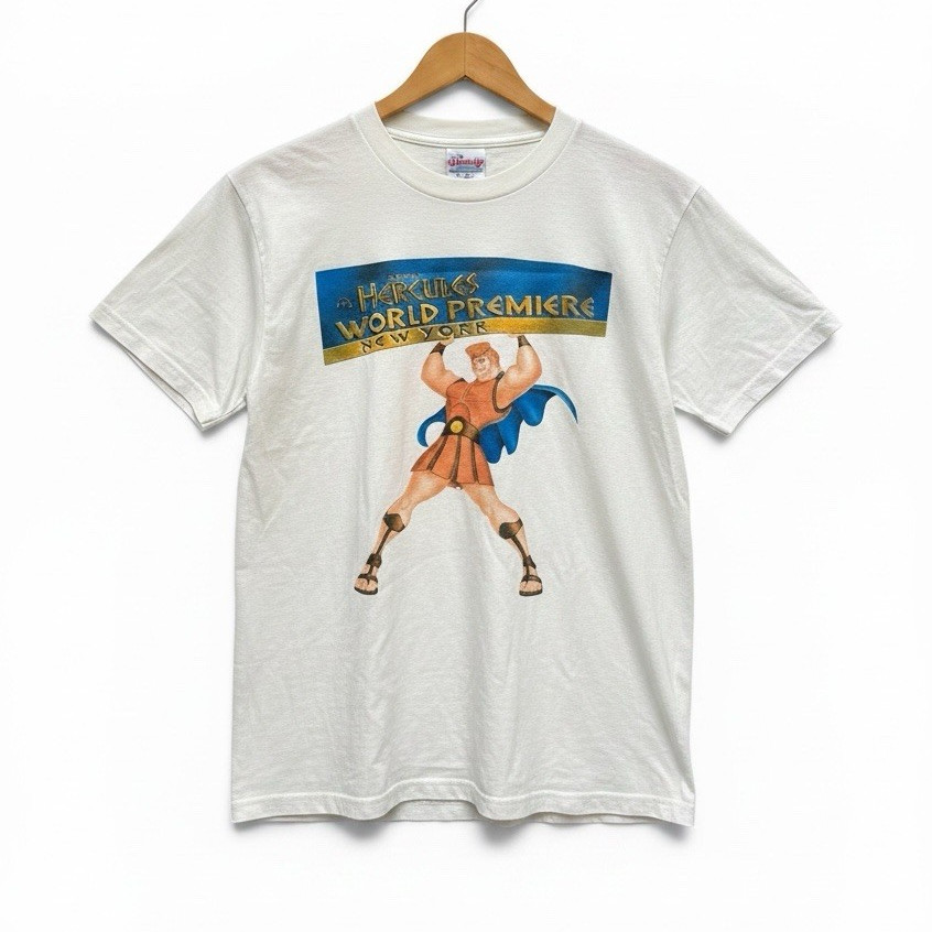Vintage 1997 Disney Hercules World Premiere New York T Shirt Large NWT Disney Vintage 1997 Disney Hercules World Premiere New York T Shirt Large NWT Disney
