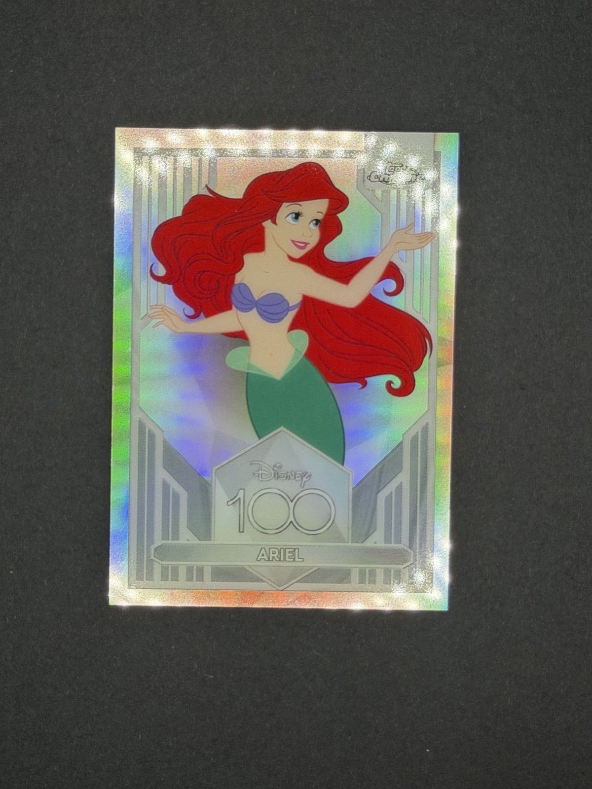 2023 Topps Chrome Disney 100 Ariel #19 Refractor 2023 Topps Chrome Disney 100 Ariel #19 Refractor