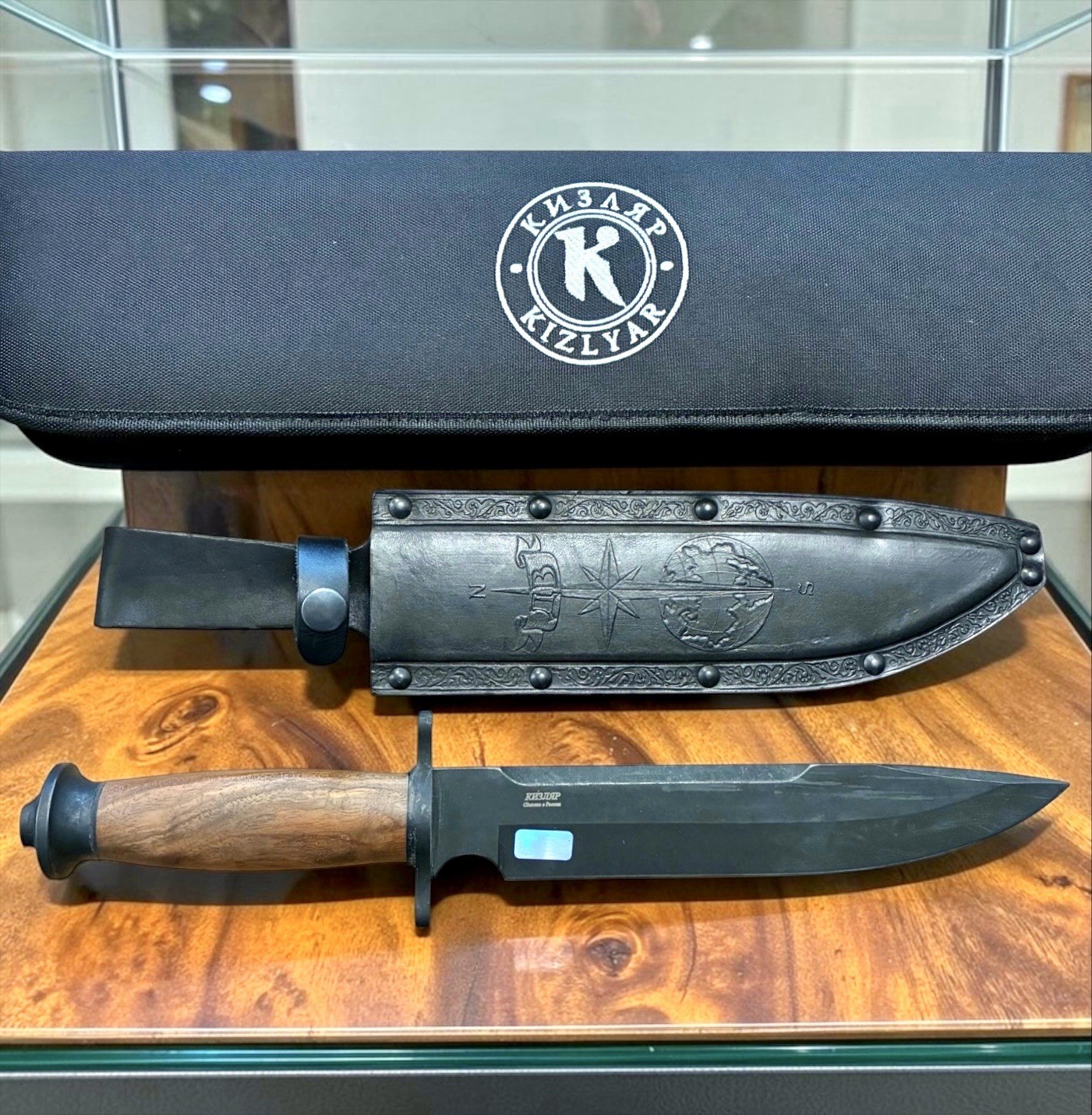 Kizlyar Knife DV-2 Dalnyo Vostok SF Spetsnaz Special Forces Combat Russian Knife Kizlyar Knife DV-2 Dalnyo Vostok SF Spetsnaz Special Forces Combat Russian Knife