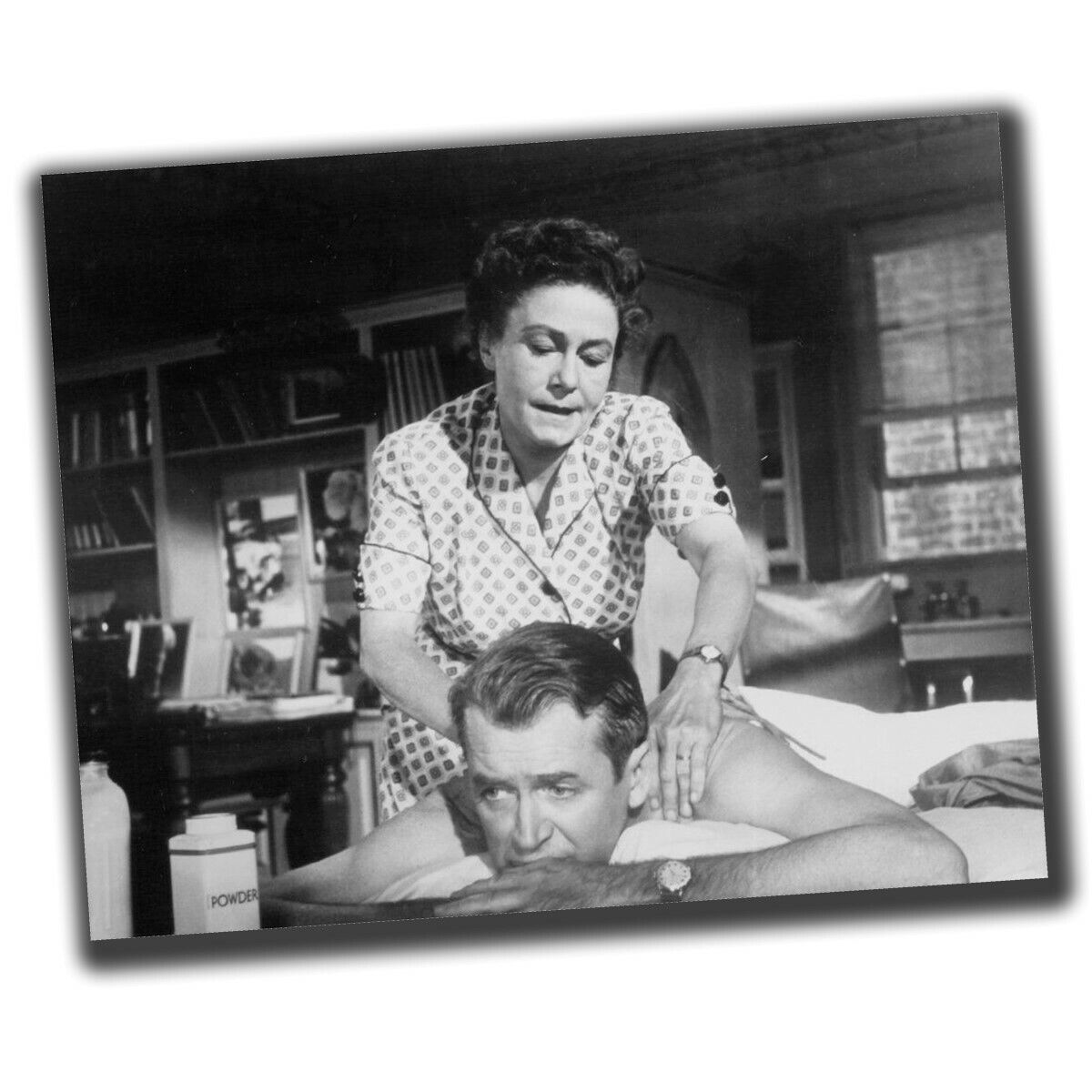 James Stewart and Thelma Ritter Celebrities Photo Glossy Size 8X10in H041