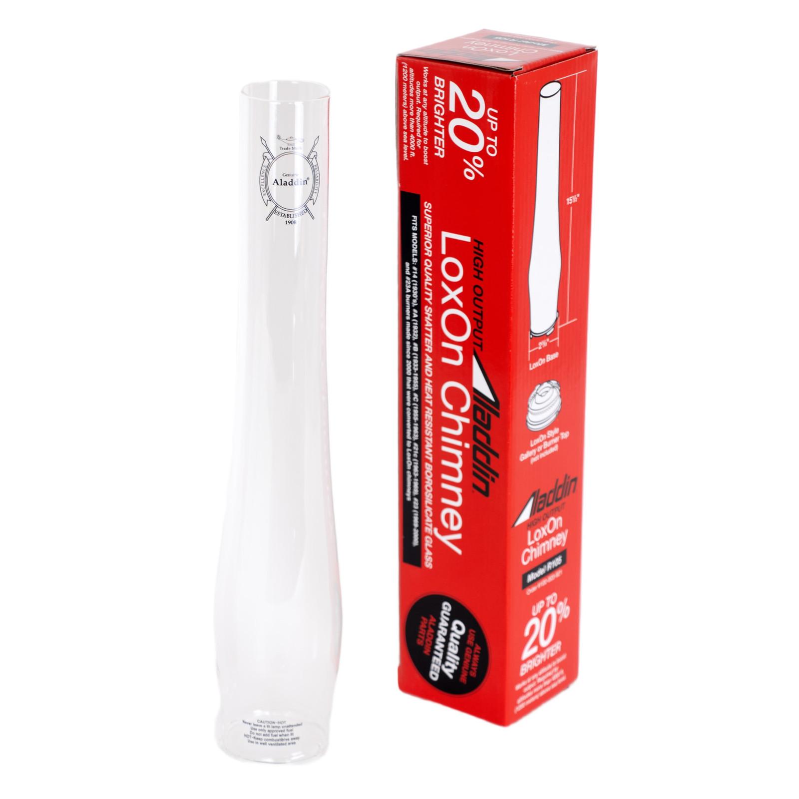 Aladdin High Output Lox-On Lamp Chimney Aladdin High Output Lox-On Lamp Chimney