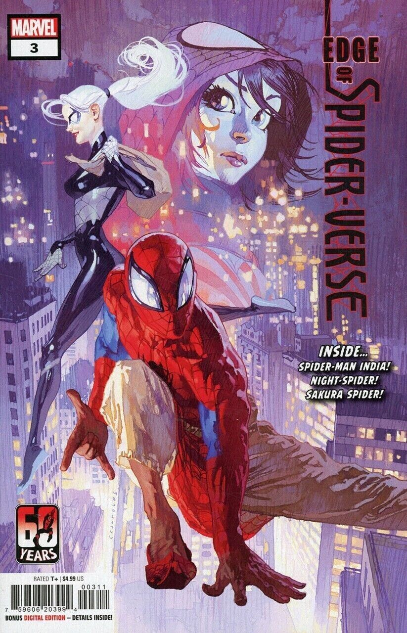 Edge of Spider-Verse #3 Josemaria Casanovas Main Cover Marvel Comics 2022