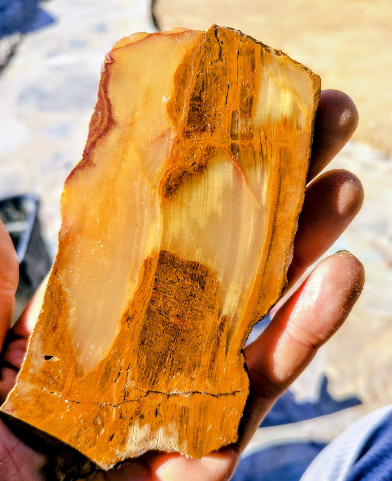 Verde Canyon Onyx OLD HONEY ONYX SLAB    CALIFORNIA