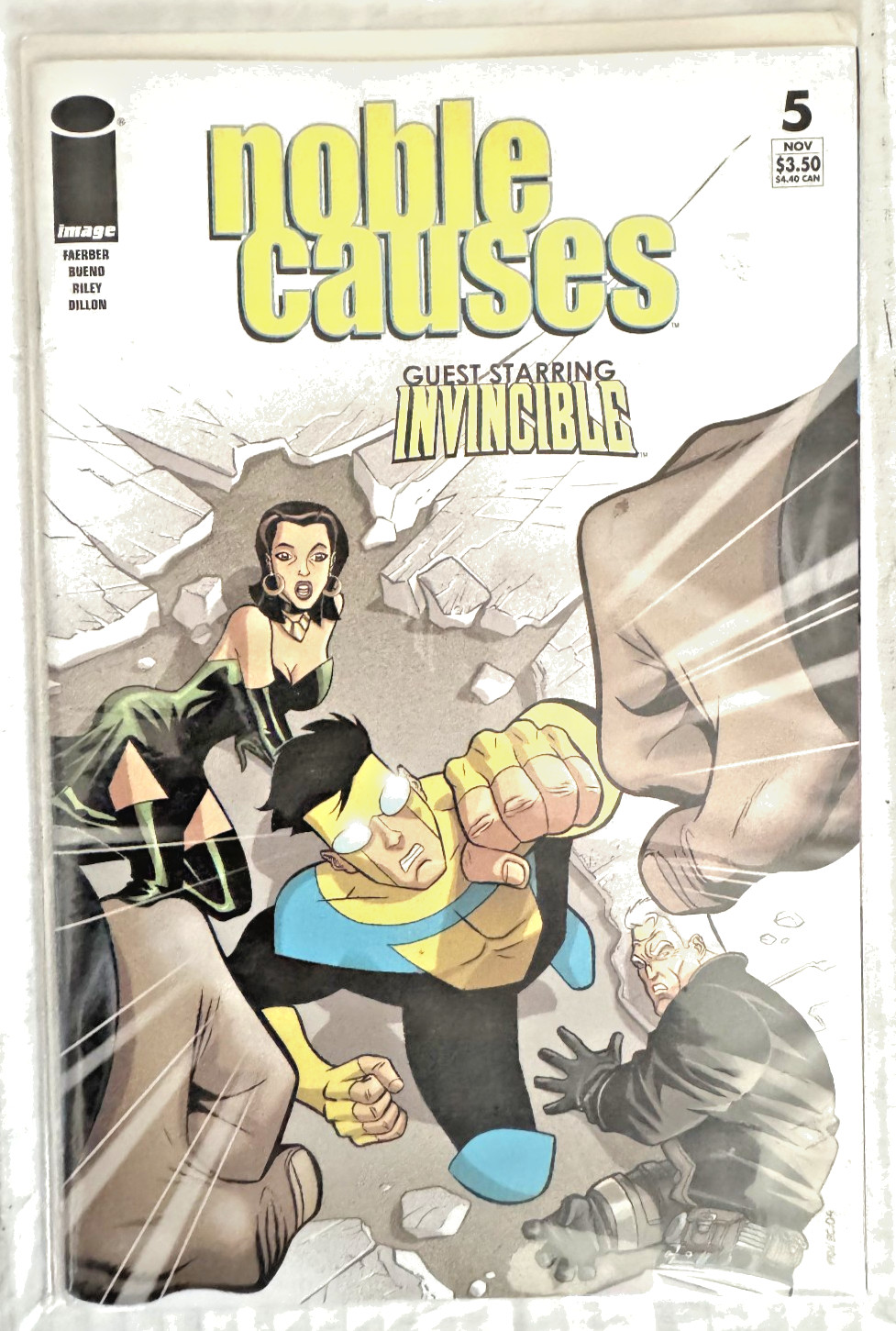 Noble Causes #5 Invincible Guest Starring Image 2004 NM PICS LOW PRINT Noble Causes #5 Invincible Guest Starring Image 2004 NM PICS LOW PRINT