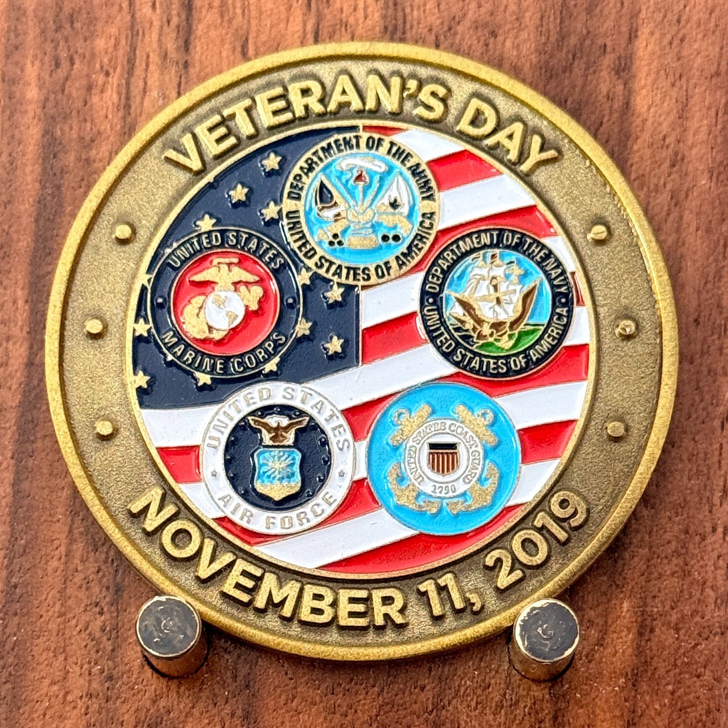 Veteran's Day 2019 PSAV Thank You For Your Service Challenge Coin  W#26
