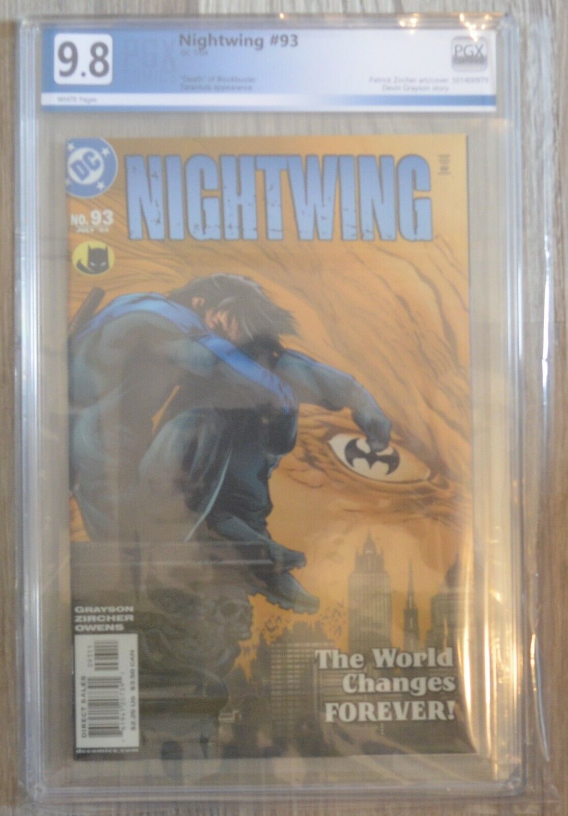 NIGHTWING #93 (2004 | DC) PGX 9.8 (NM/MT) Like CGC - Controversial Assault Issue