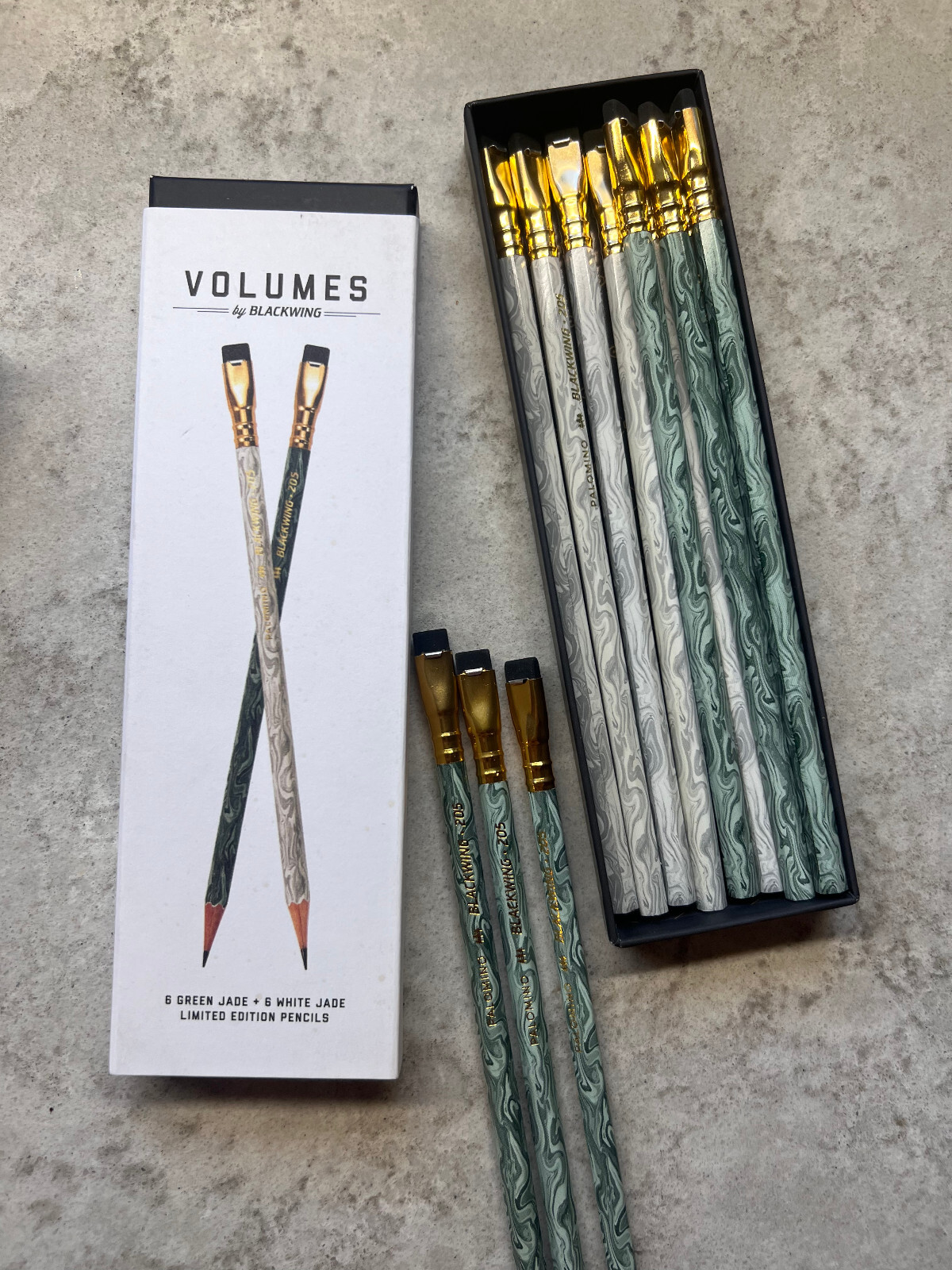 2 box Bundle Blackwing Volume 205 Pencils- Silk Road 12 new pencils per box 2 box Bundle Blackwing Volume 205 Pencils- Silk Road 12 new pencils per box