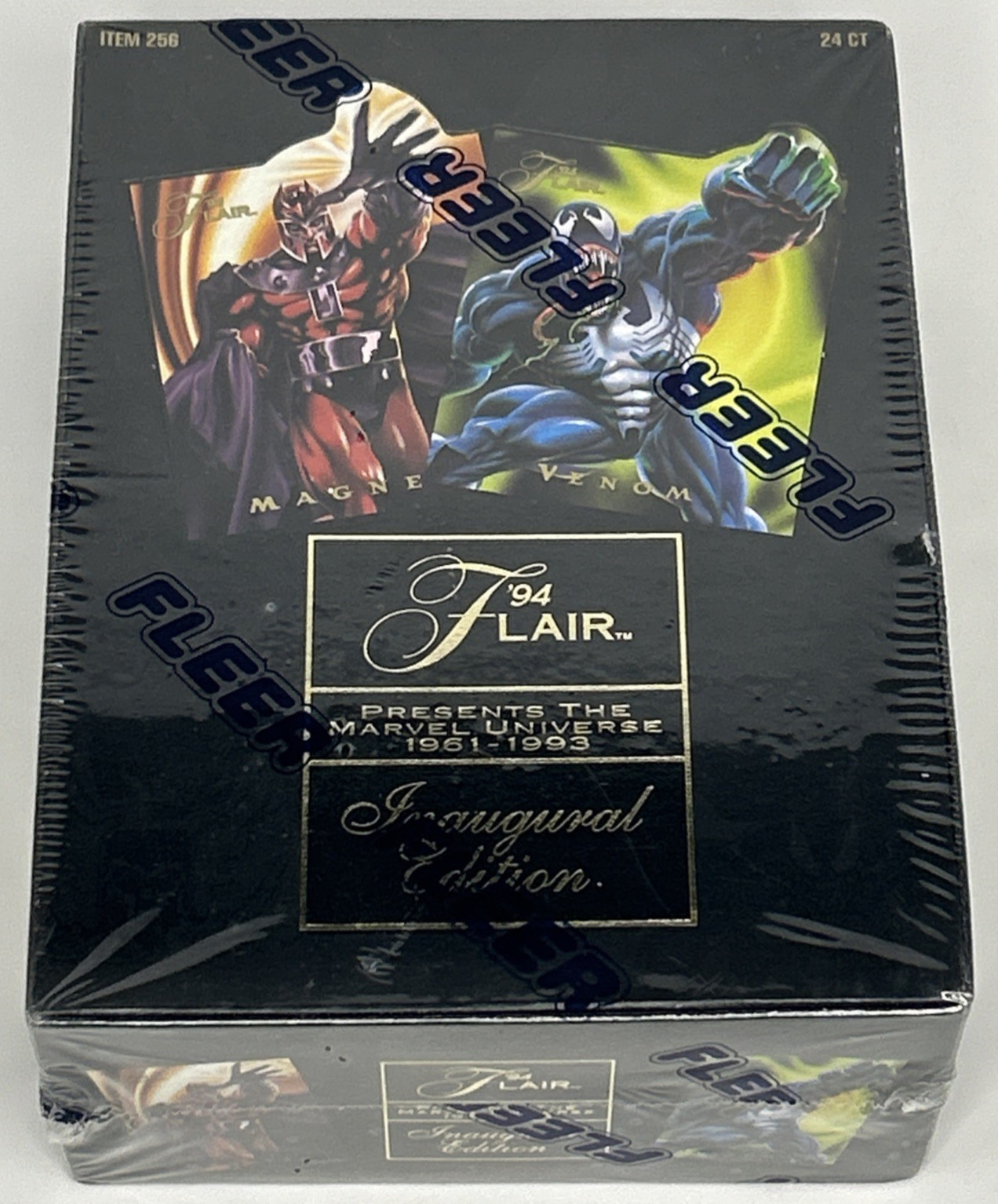 1994 Fleer Flair Marvel Universe Inaugural Edition Sealed 24-Pack Box 1994 Fleer Flair Marvel Universe Inaugural Edition Sealed 24-Pack Box
