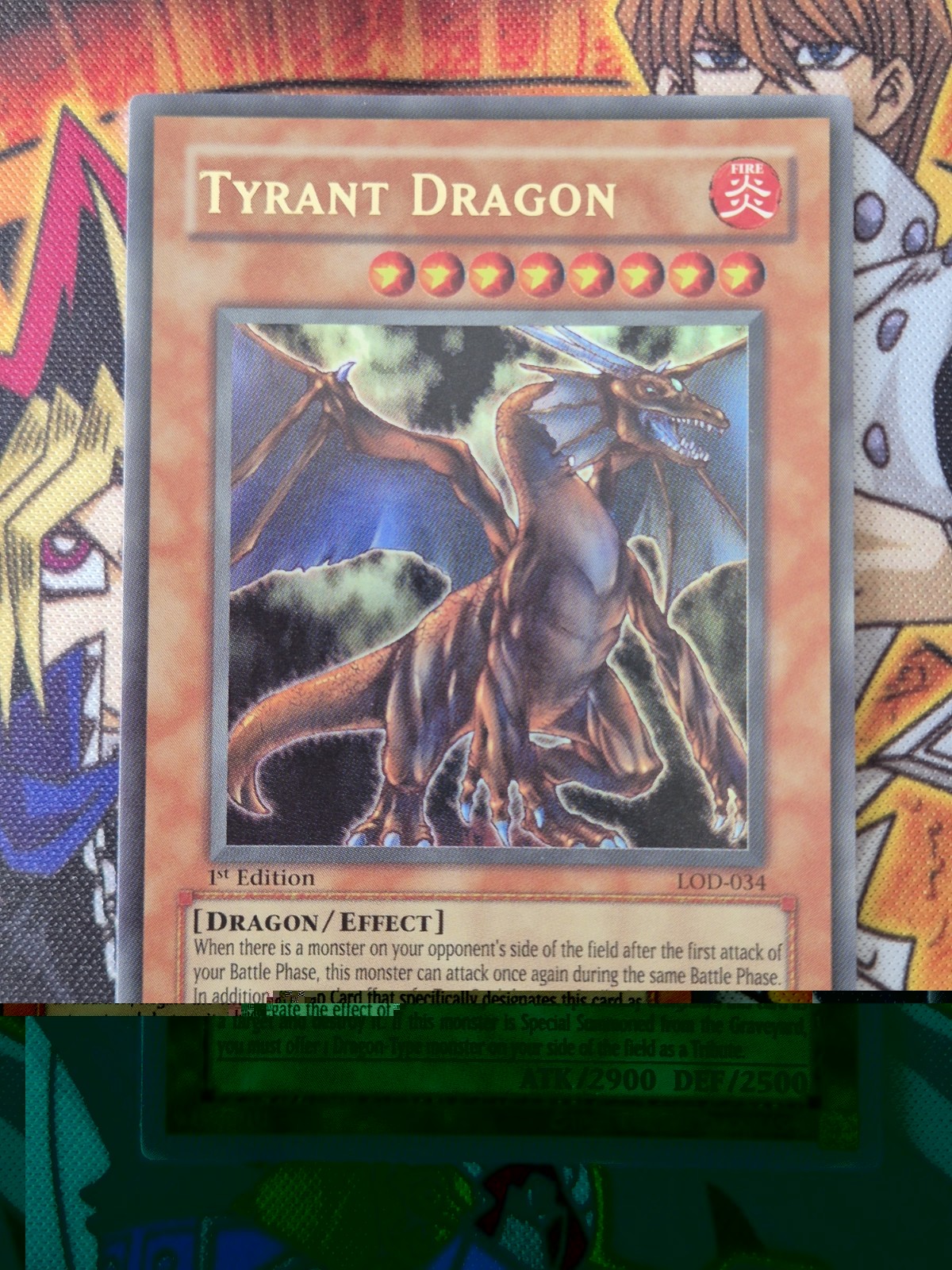 Yu-Gi-Oh TCG - Tyrant Dragon - LOD-034 - 1st Edition - Near Mint - Ultra Rare Yu-Gi-Oh TCG - Tyrant Dragon - LOD-034 - 1st Edition - Near Mint - Ultra Rare