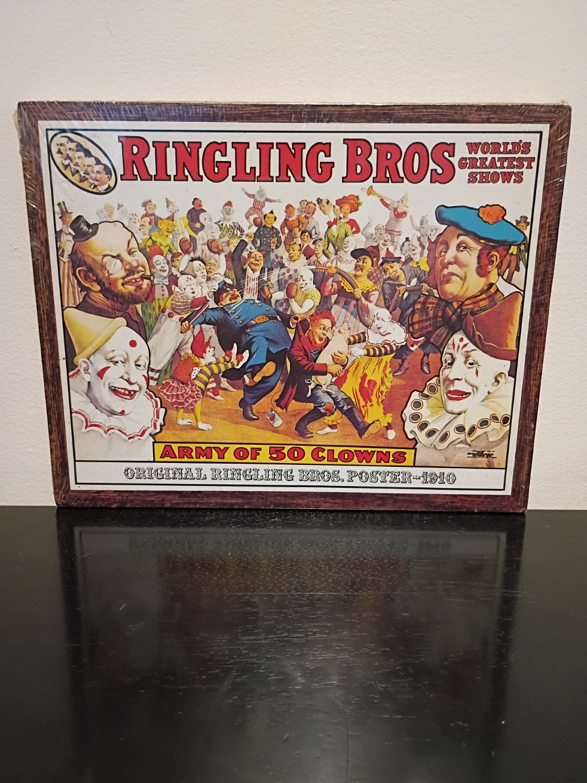 Vintage Action Industries Wall Plaque Cheswick PA and "Ringling Bros 1909 & 1910 Vintage Action Industries Wall Plaque Cheswick PA and "Ringling Bros 1909 & 1910