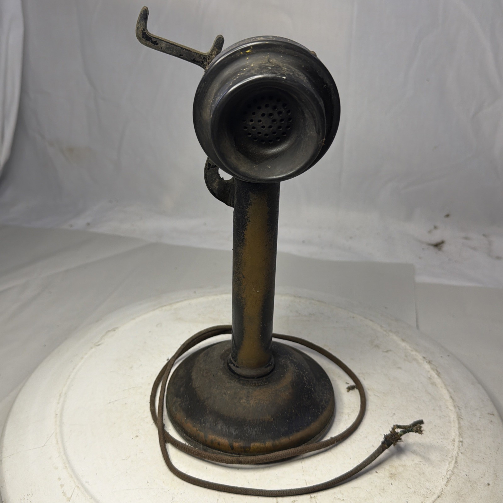 Original Antique Western Electric Railroad Candlestick for Display & Untested Original Antique Western Electric Railroad Candlestick for Display & Untested
