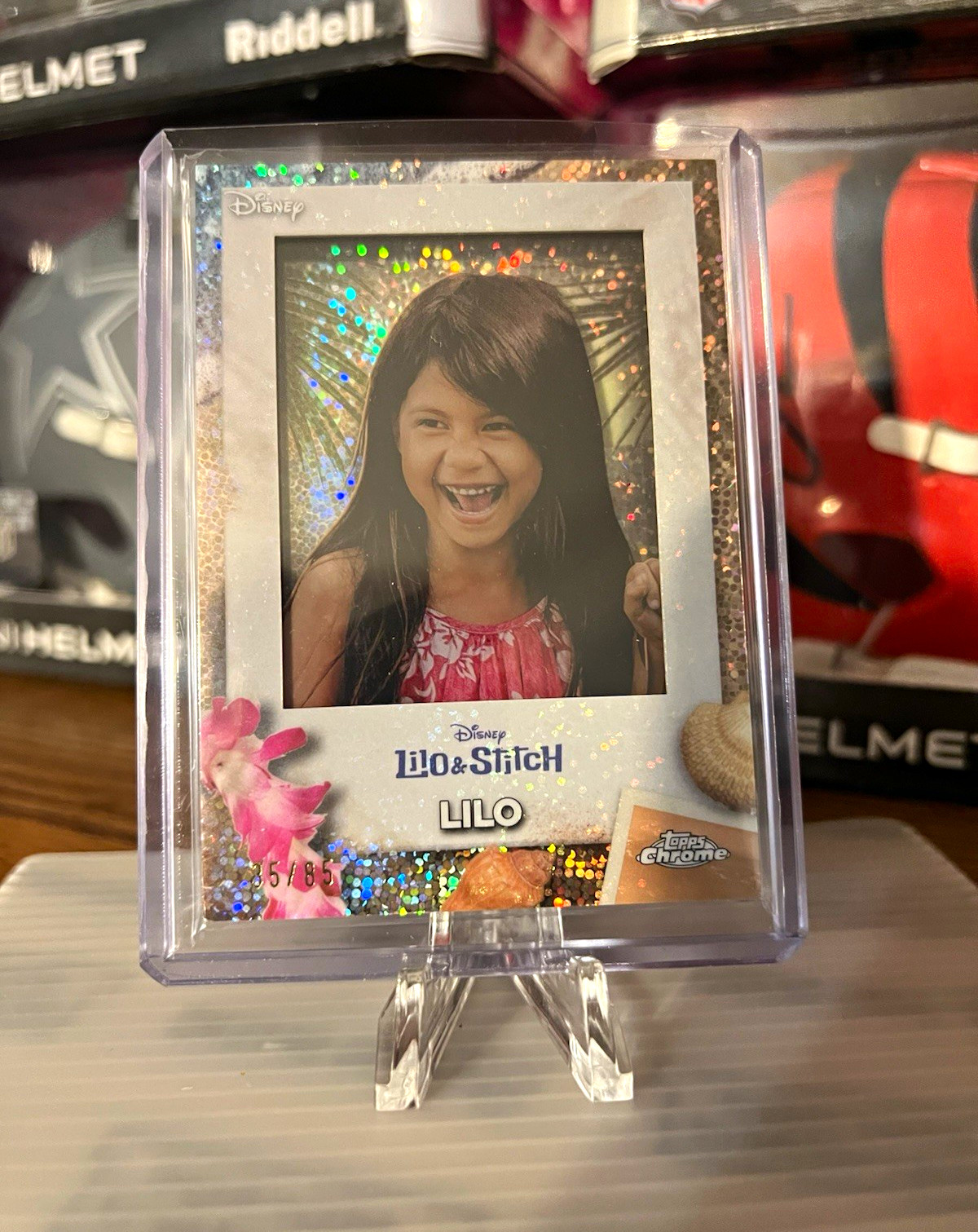 Topps Chrome 2026 Disney Lilo & Stitch Lilo Pelekai Serial Numbered LS-7 35 /85 Topps Chrome 2026 Disney Lilo & Stitch Lilo Pelekai Serial Numbered LS-7 35 /85