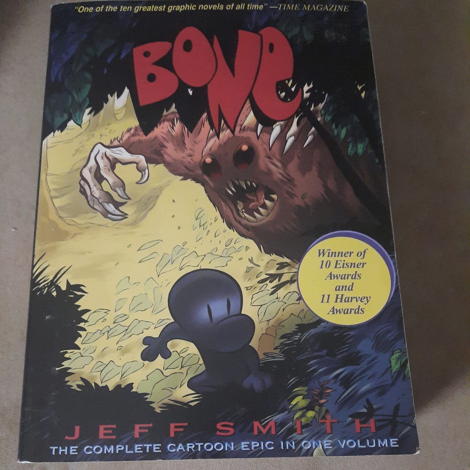Bone: The Complete Cartoon Epic All volumes in Single book Paperback Bone: The Complete Cartoon Epic All volumes in Single book Paperback