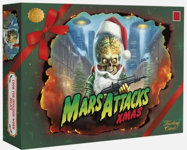 2026 TOPPS MARS ATTACKS CHRISTMAS HOBBY BOX NEW SEALED 50 CARDS AUTOS PRESALE 2026 TOPPS MARS ATTACKS CHRISTMAS HOBBY BOX NEW SEALED 50 CARDS AUTOS PRESALE
