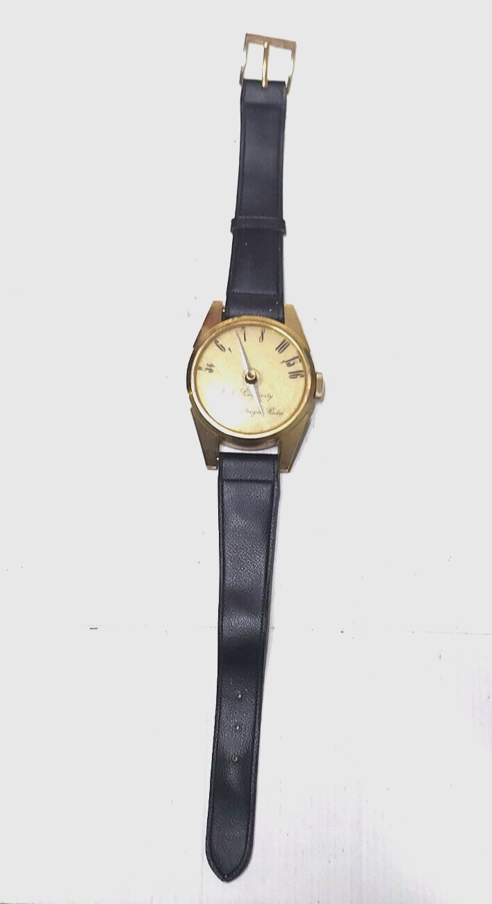 Wall Transistor Radio Wrist Oversize Watch Need Repair As Pictured Preowned Con