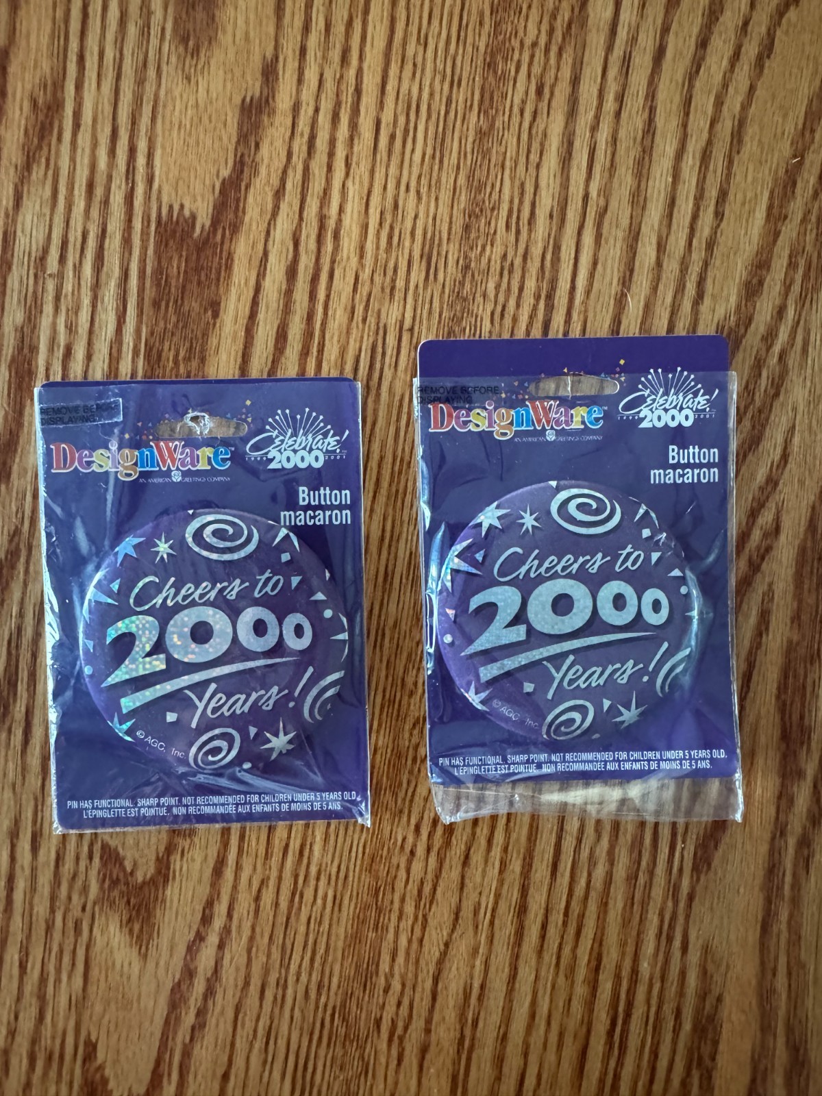 DesignWare Cheers to 2000 Years Buttons DesignWare Cheers to 2000 Years Buttons