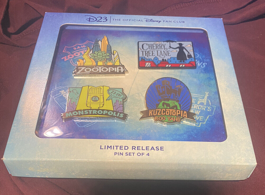 Disney Fantastic World Pins D23 Exclusive Limited Edition Sold Out