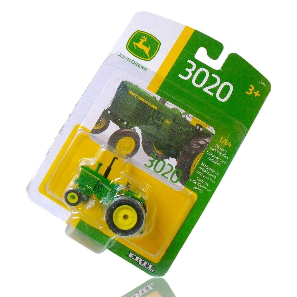 ERTL John Deere 3020 Tractor w/ Collector Card 1/64 Scale 45658 LP68845 New Mint ERTL John Deere 3020 Tractor w/ Collector Card 1/64 Scale 45658 LP68845 New Mint