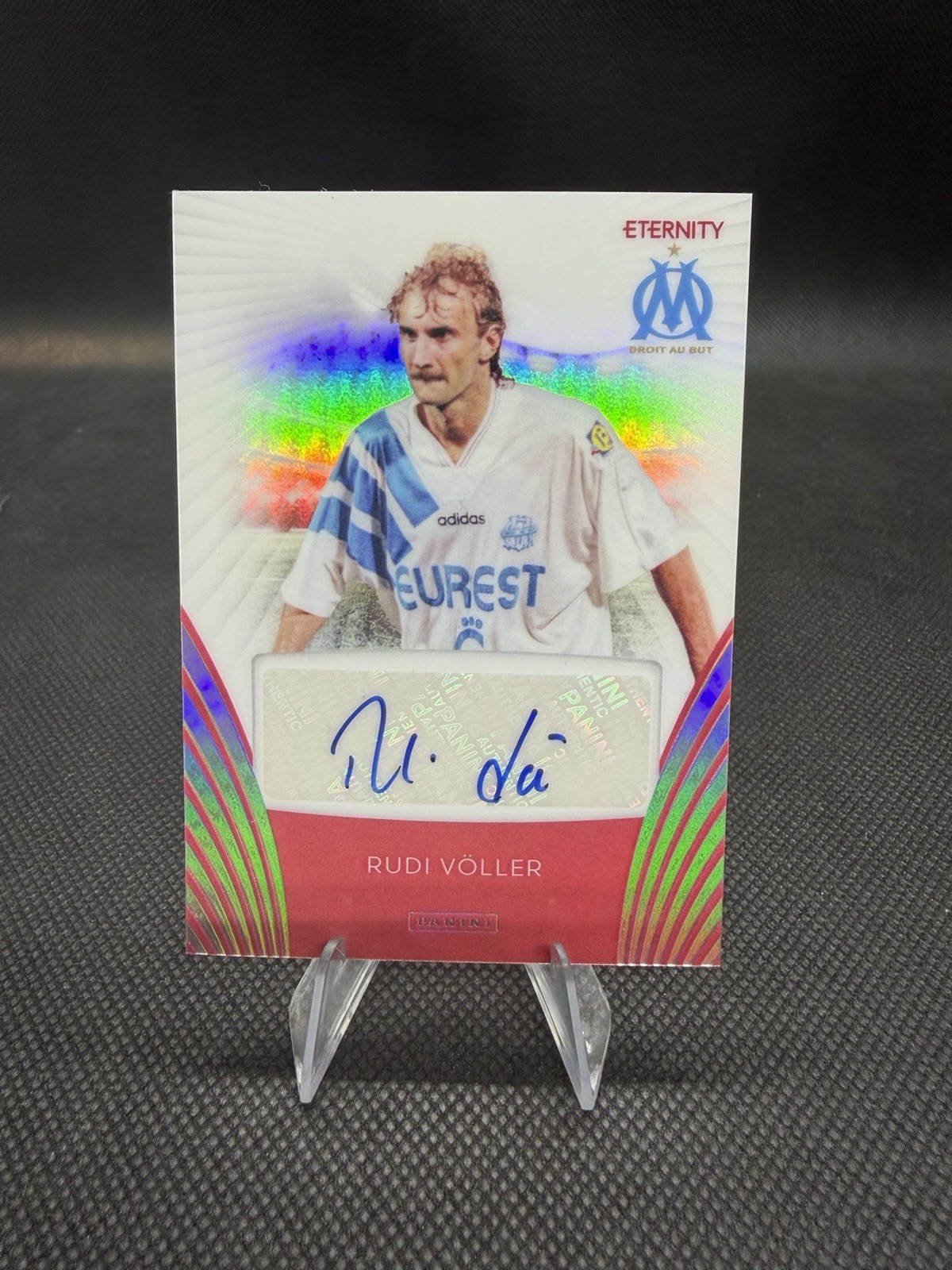 Panini Eternity Olympians Rudi Voller Auto /10 #AUT-RV OM Panini Eternity Olympians Rudi Voller Auto /10 #AUT-RV OM
