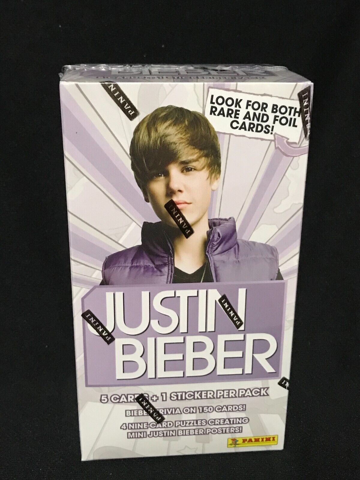 2010 Panini Justin Bieber Blaster Box [Sealed] 